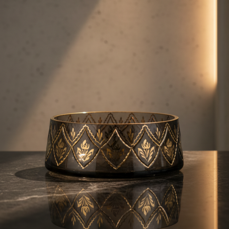 BEYKOZ İŞİ FÜME KASE