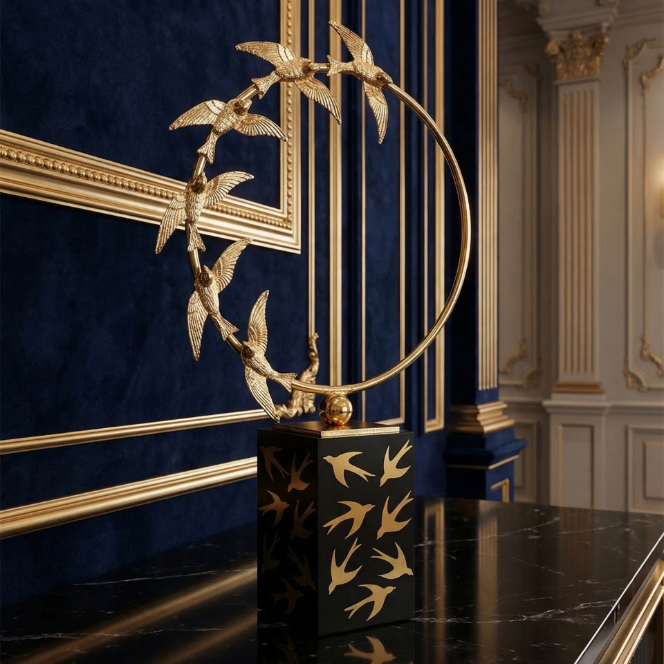 Kırlangıç Ahengi Masa Objesi