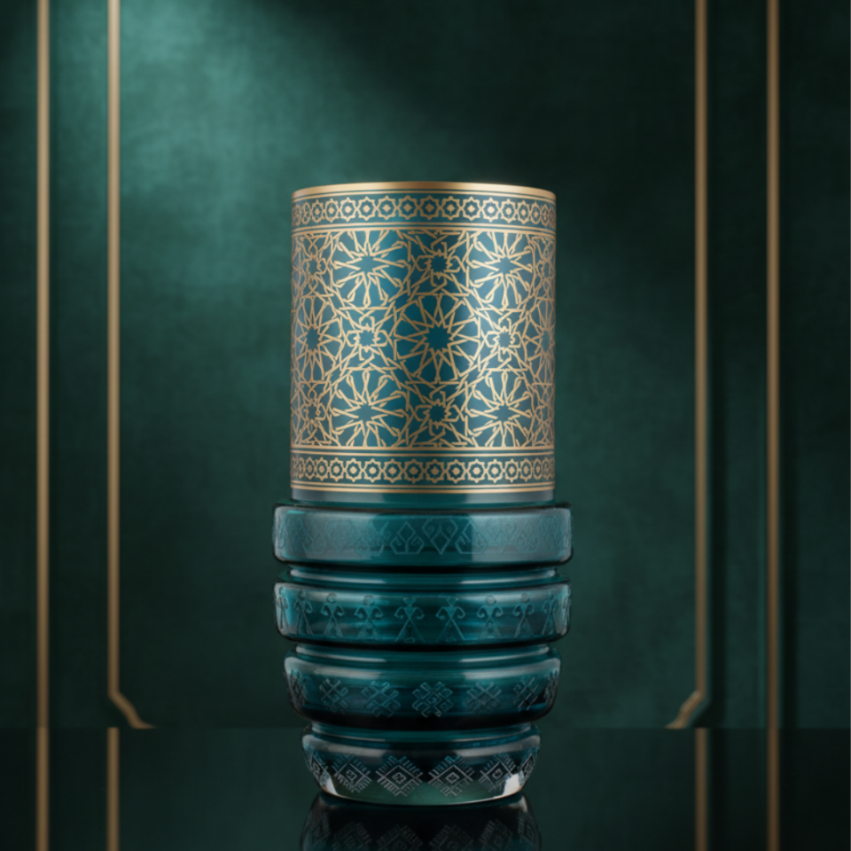 SELÇUKLU TURKUAZ VAZO