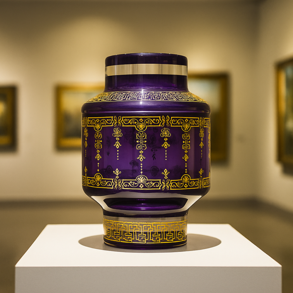 MOR TEZYİNİ CAM ŞEKERLİK