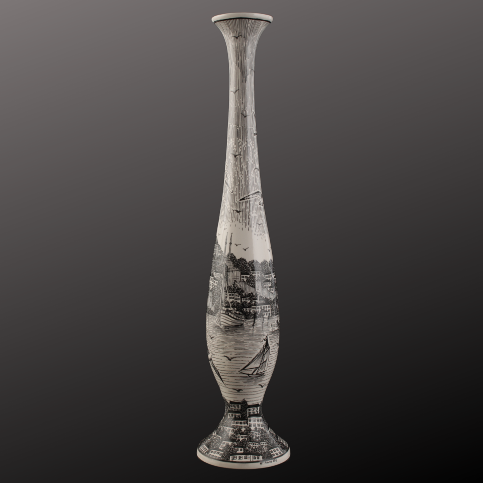 İstanbul Zarafeti Gülabdan Vazo