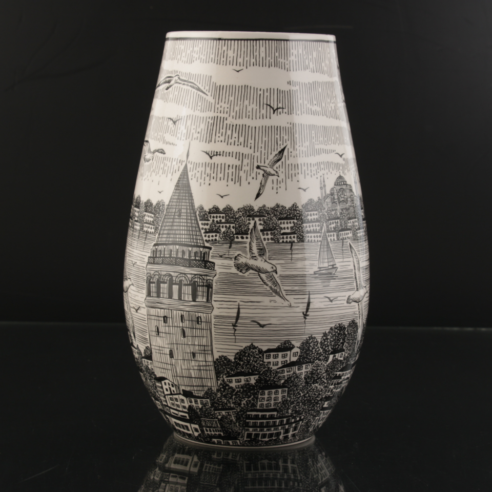 İstanbul Panoramik Vazo