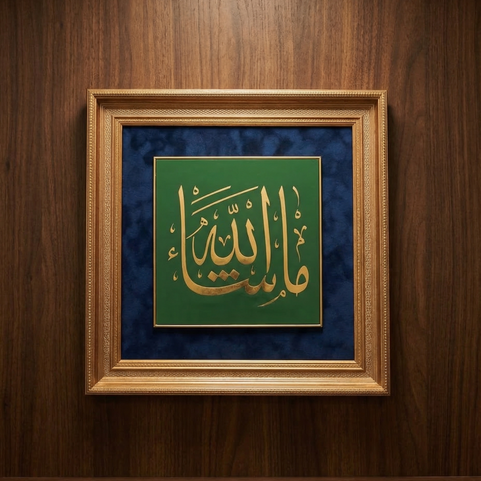 ‘’Maşallah‘’ çerçeve