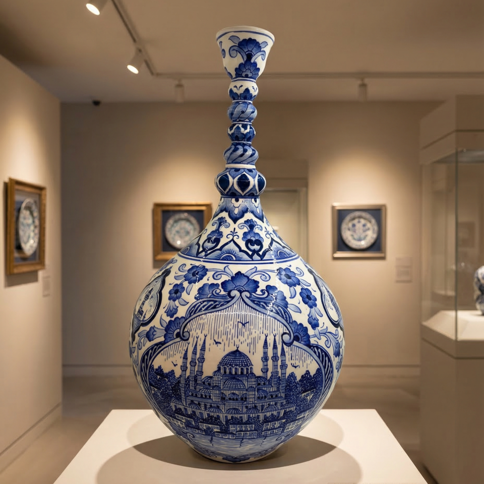 BOĞUMLU İSTANBUL VAZO