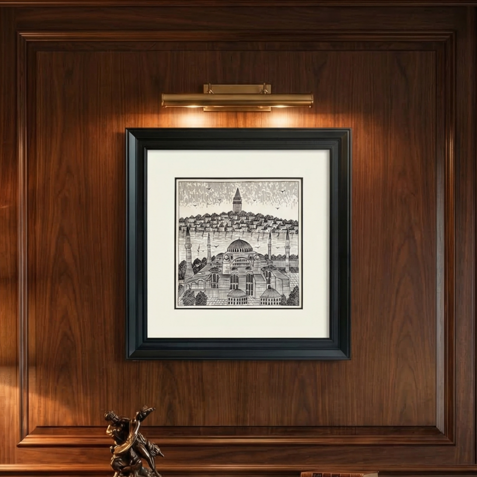 AYASOFYA & GALATA SERAMİK SANAT TABLO