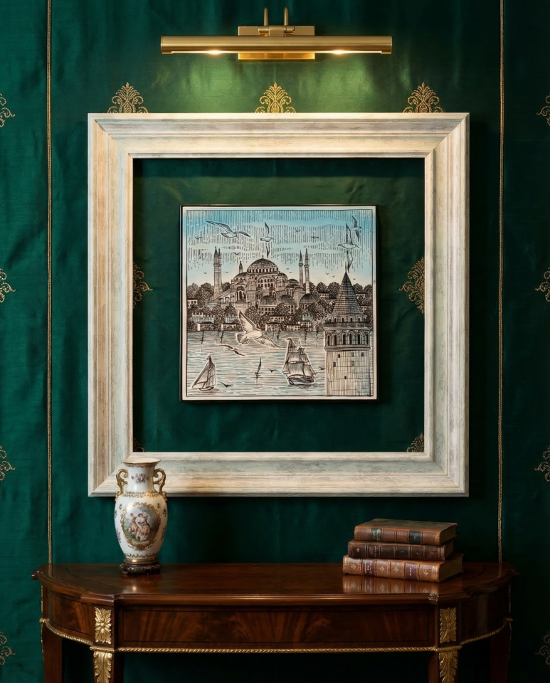 İSTANBUL MANZARASI SERAMİK SANAT TABLO