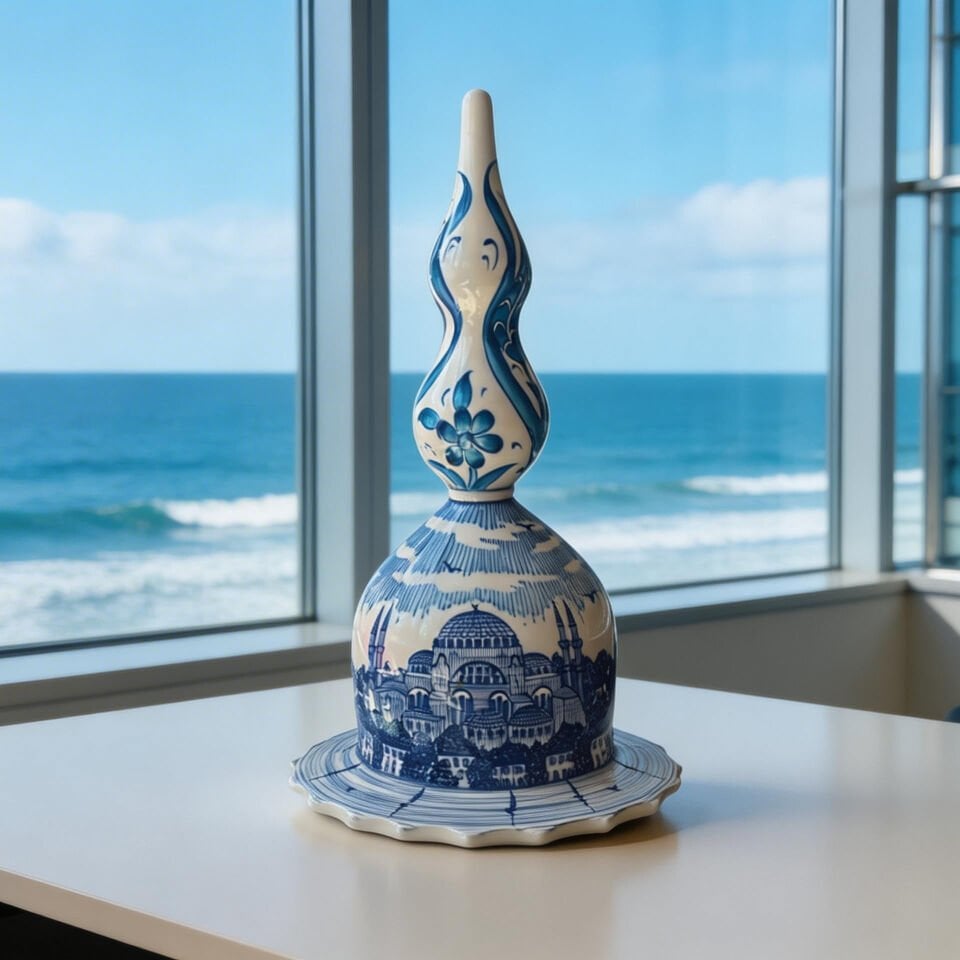 MAVİ İSTANBUL LALE KUBBE