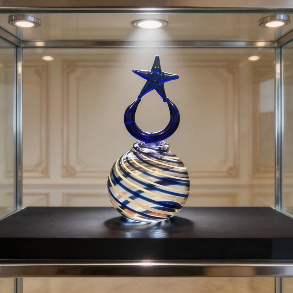 ÇEŞMİ BÜLBÜL AY YILDIZ MASAÜSTÜ KAĞIT AĞIRLIĞI