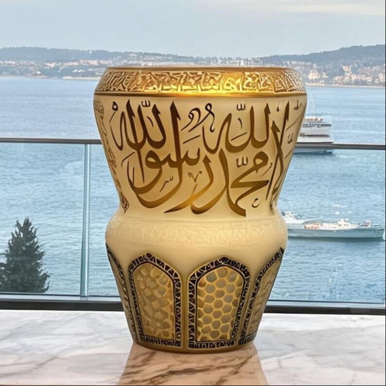TEVHİD VAZO BEYAZ