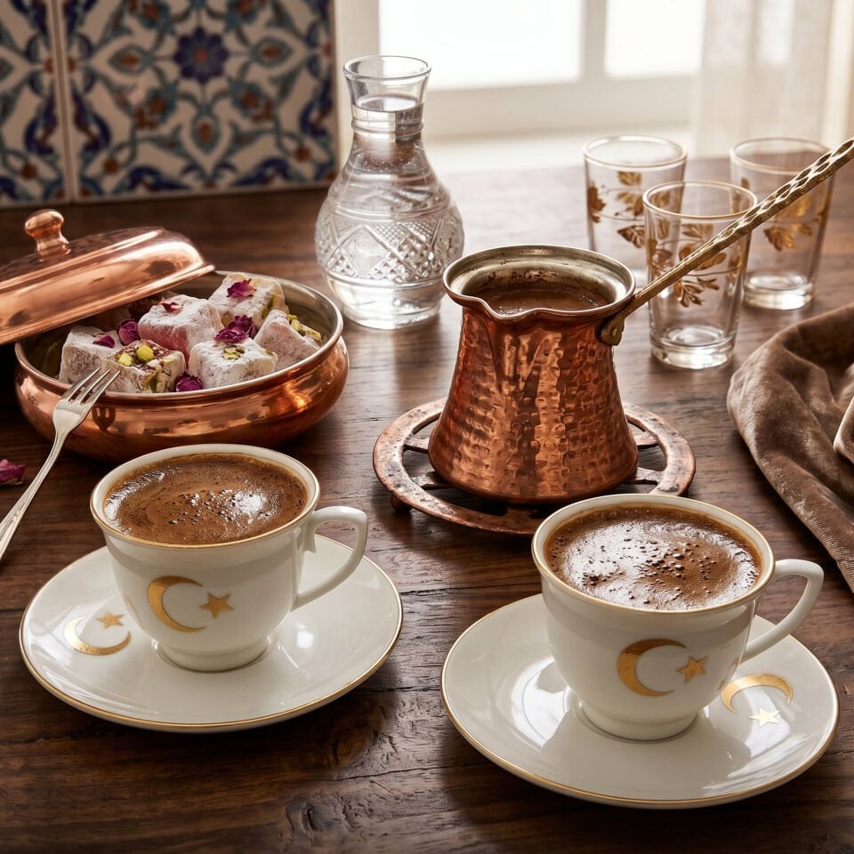 Ay Yıldız Fincan Takımı
