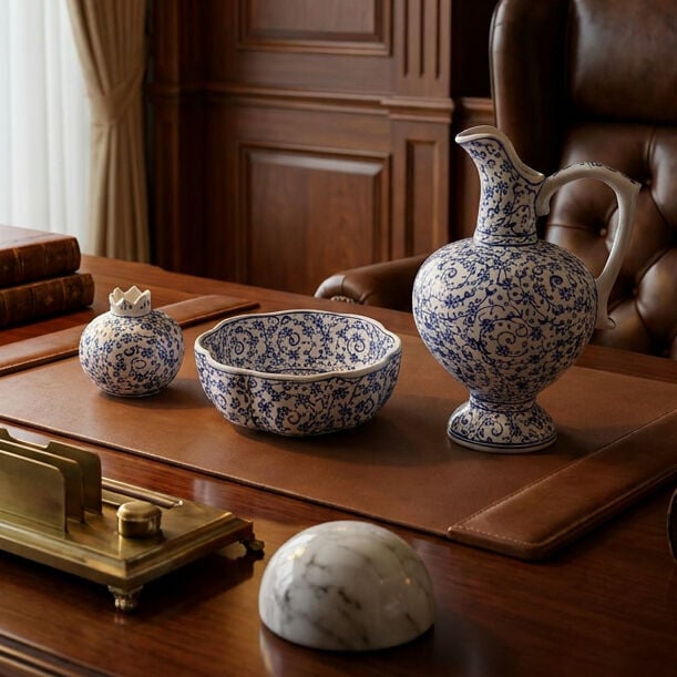 Saray Mavisi Dekoratif Set